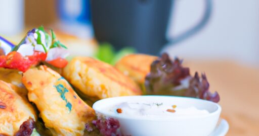 Kofta kebab s batátem a jogurtem