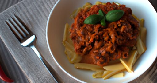 Masový ragú s bramborami.