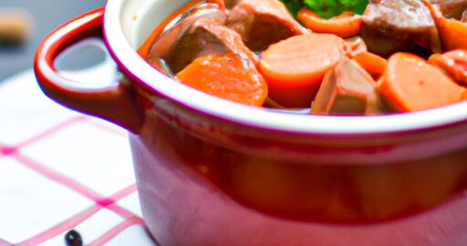 Bourguignonský hovězí guláš