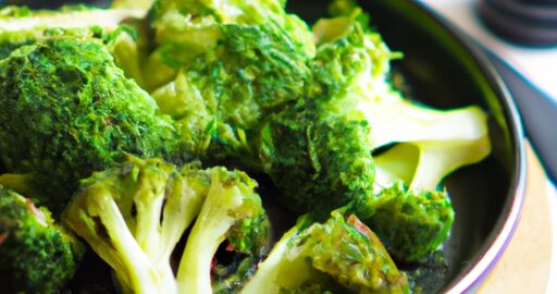 Brokolicová polévka s česnekem