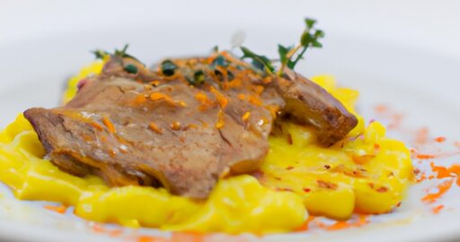 Pečený krocan s kroupami