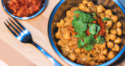 Chana masala s rýží