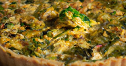 Brokolicový quiche s uzeným tofu