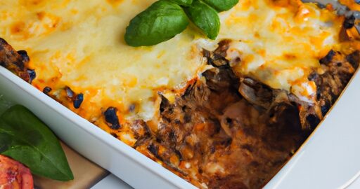 Lasagne Bolognese s bologneskou omáčkou