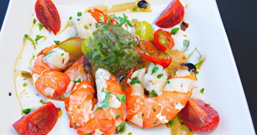 Rajčatová kreveta s máslem