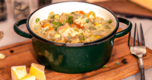 Kuřecí bobrovka s fazolemi