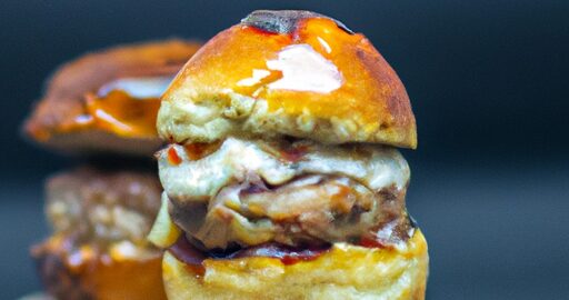 Hamburger s hranolky a dipem