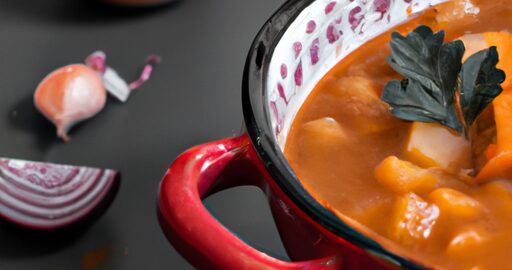 Zabíjačková polévka se šlehačkou