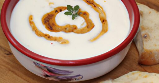 Bramborová polévka s majoránkou.