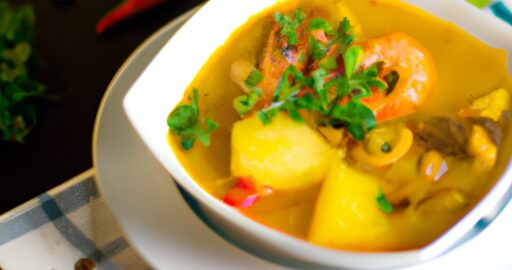 Moqueca de peixe na kokosovém mléce