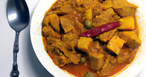 10 minut kuřecí korma.