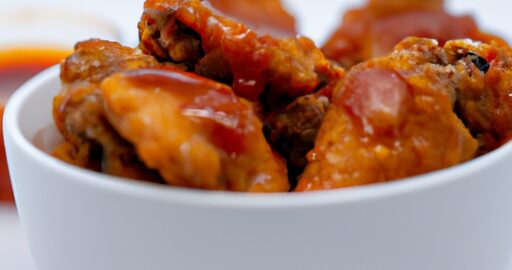 Buffalo wings se sýrovou omáčkou