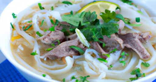 Hovězí Pho polevka