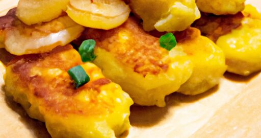 Knedlíková polévka s houbami