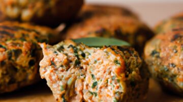 Kořeněné jehněčí kofta placičky.