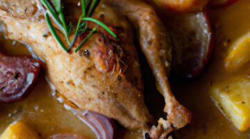 Kuře s holandským bramborovým pyré