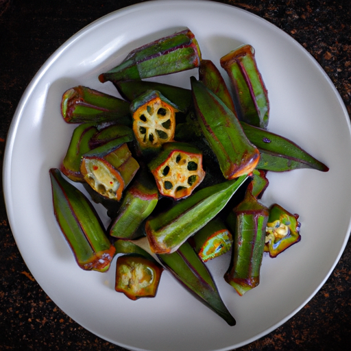 Masové kuličky okra – bamíja