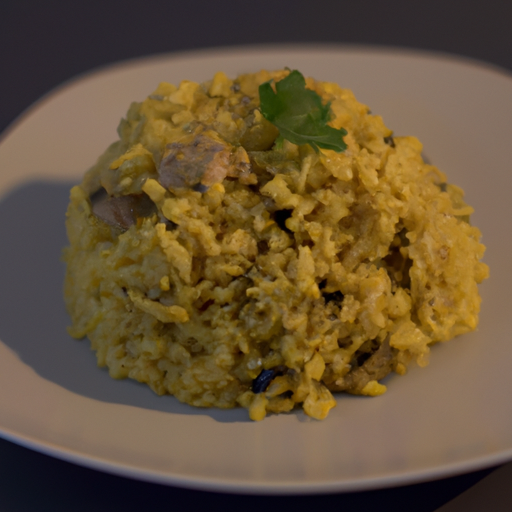 Rizotto s kuřecím masem