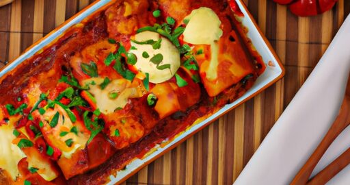 Kuřecí Enchilada s kukuřicí