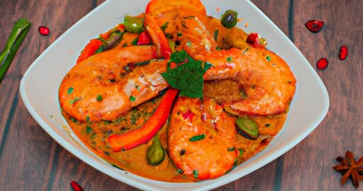 Marocká krevetová tagine