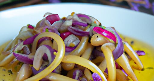 Liliová cibule se sýrem