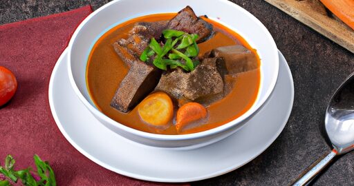 Jemně kořeněný jehněčí guláš