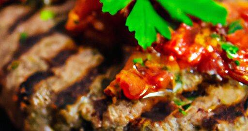 Argentinské bifteky s chimichurri salsa.