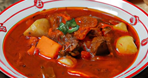 Knedlo – zvěřinový guláš se švestkami