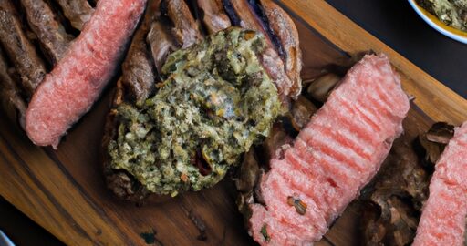 Grilované argentinské bifteky s chimichurri