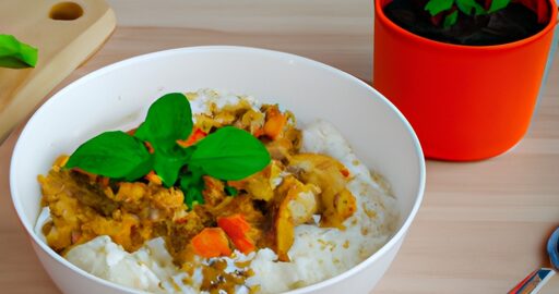 Kuřecí smažená rýže s zeleninou