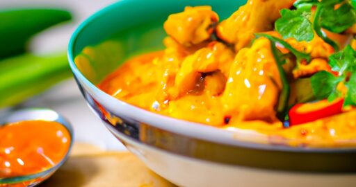 Kuřecí korma s rajčaty a koriandrem