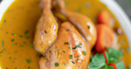 Kuře s máslem a kari