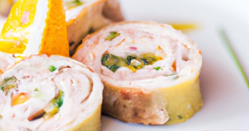 Kuřecí roláda s bramborem