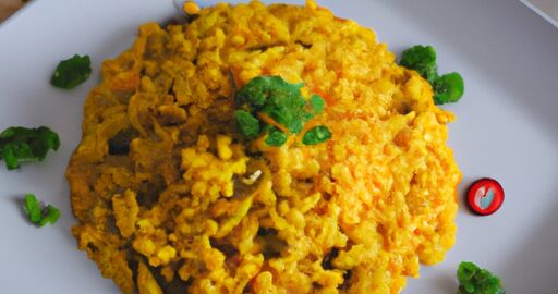 Rizoto s lososem a špenátem