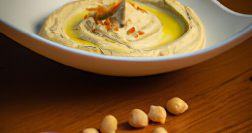 Hummus s kuřecím masem a cizrnou