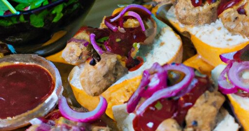 BBQ žebra s kukuřičným chlebem