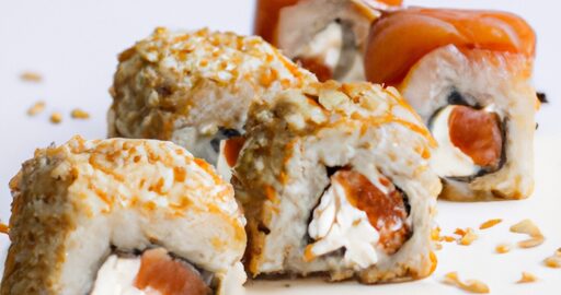 Sushi z lososového filetu