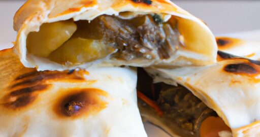 Argentinská empanada nádivka masa a cibule