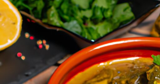 Baklažánová Tajine s olivami a citronem