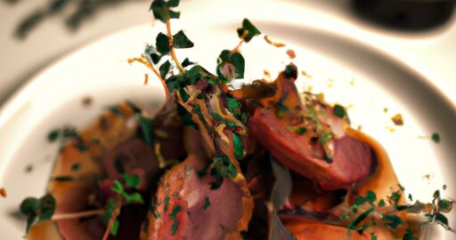 Smažený hermelín s brusinkami a bramborami