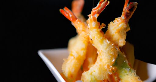 Tempura z krevet.