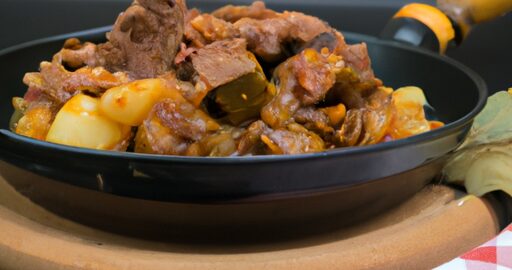 Hovězí Bourguignon se šlehačkou