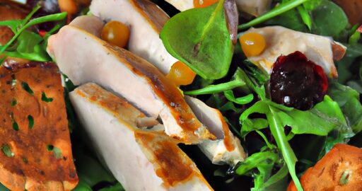 Rajský kuřecí salát s mangem