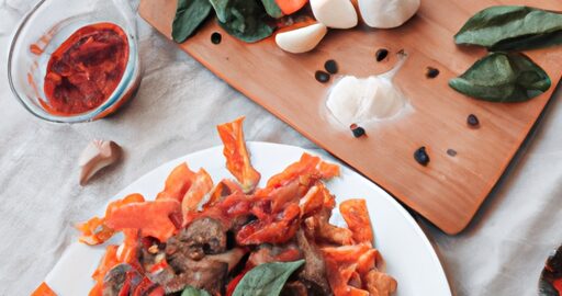 Kančí ragú s těstovinami.