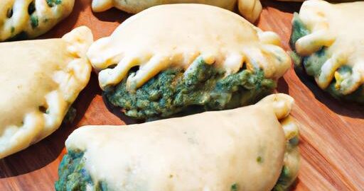 Bramborové knedlíky se špenátem