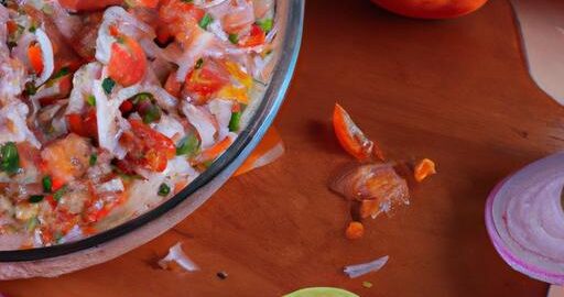 Ceviche z čerstvých ryb