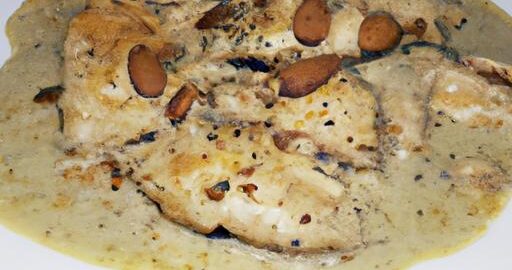 Jemné kuřecí korma s mandlemi