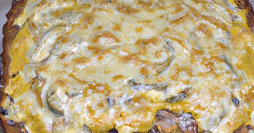 Kuřecí královna s broskvemi a sýrem