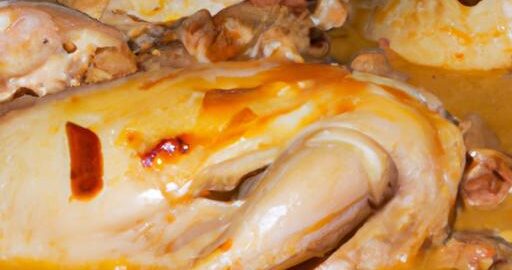 Kuře v lapači s vínem