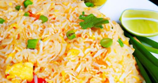 Rajský smažený rýžový pokrm